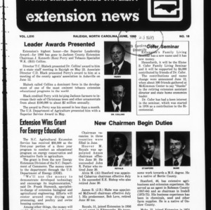 Extension News Vol. 66 No. 10, June 1980