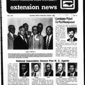 Extension News Vol. 66 No. 12, August 1980