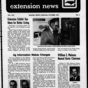 Extension News Vol. 66 No. 2, October 1979