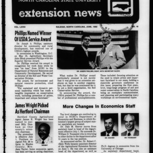 Extension News Vol. 68 No. 10, June 1982