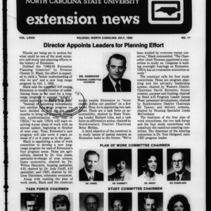 Extension News Vol. 68 No. 11, July 1982