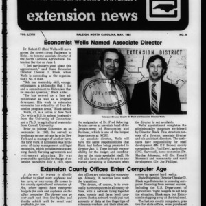 Extension News Vol. 68 No. 9, May 1982
