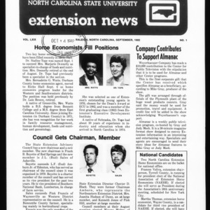 Extension News Vol. 69 No. 1, September 1982