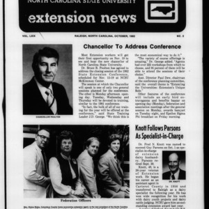 Extension News Vol. 69 No. 2, October 1982