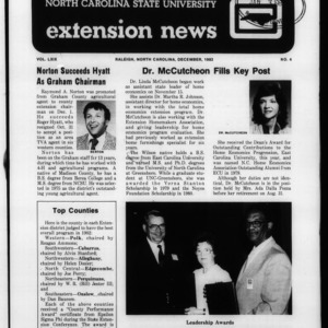 Extension News Vol. 69 No. 4, December 1982