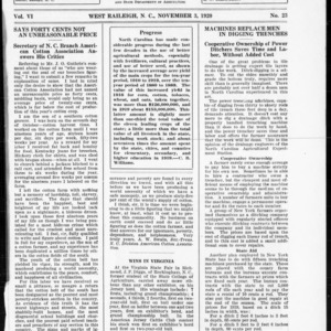 Extension Farm-News Vol. 6 No. 23, November 3, 1920