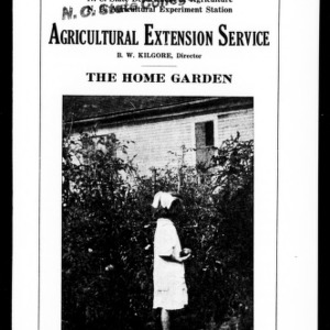 The Home Garden (Extension Circular No. 10)