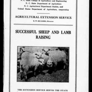 Successful Sheep and Lamb Raising (Extension Circular No. 64)
