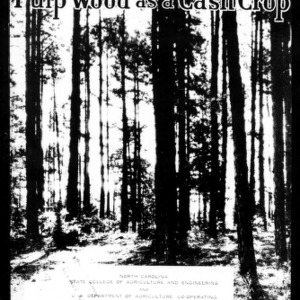 Pulp Wood as a Cash Crop (Extension Circular No. 180)