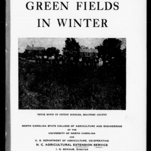 Green Fields in Winter (Extension Circular No. 225)