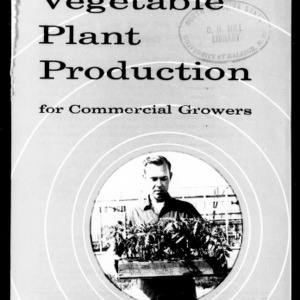Vegetable Plant Production for Commercial Growers (Extension Circular No. 231, Revised)