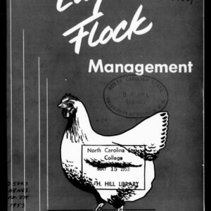 Laying Flock Management (Extension Circular No. 279, Revised)