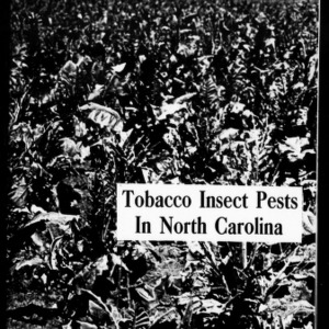 Tobacco Insect Pests in North Carolina (Extension Circular No. 299)
