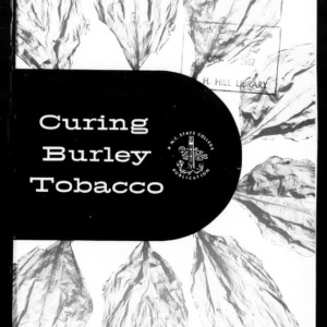 Curing Burley Tobacco (Extension Circular No. 411)
