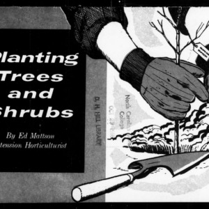 Planting Trees and Shrubs (Extension Circular No. 419)