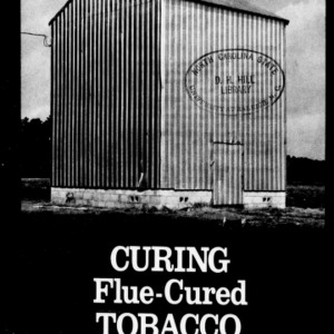 Curing Flue-Cured Tobacco (Extension Circular No. 444, Reprint)