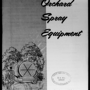 Orchard Spray Equipment (Circular No. 501)