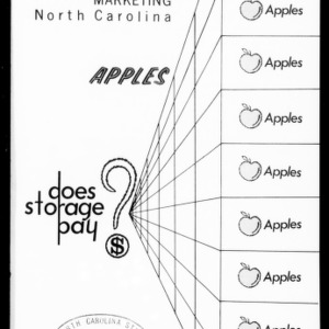 Marketing North Carolina Apples: Does Storage Pay? (Circular No. 502)