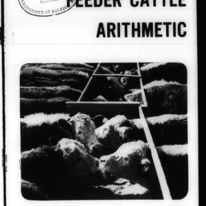 Feeder Cattle Arithmetic: How Much Are They Worth? (Circular No. 515, Revised)