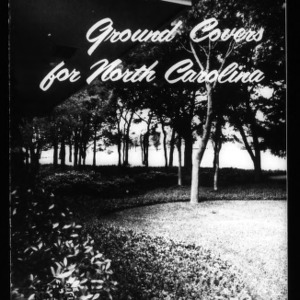 Ground Covers for North Carolina (Circular No. 529)