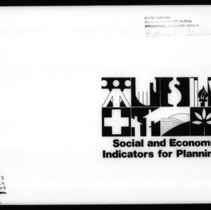 Social and Economic Indicators for Planning (Circular No. 603)