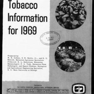 Extension Miscellaneous Publication No. 44: Tobacco Information for 1969