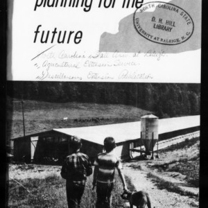 Extension Miscellaneous Publication No. 47: Planning for the Future