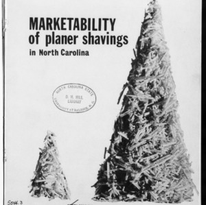 Extension Miscellaneous Publication No. 50: Marketability of Planer Shavings in North Carolina