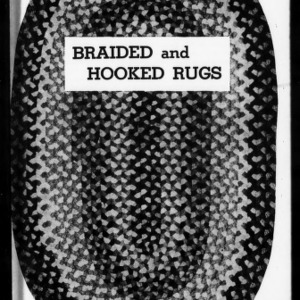Extension Miscellaneous Pamphlet No. 103: Braided and Hooked Rugs