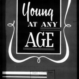 Extension Miscellaneous Pamphlet No. 117, Revised: Young at Any Age, 1953