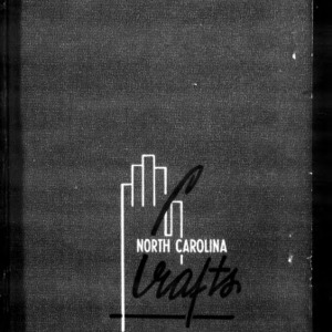 Miscellaneous Pamphlet No. 119A: North Carolina Crafts: Metal Work