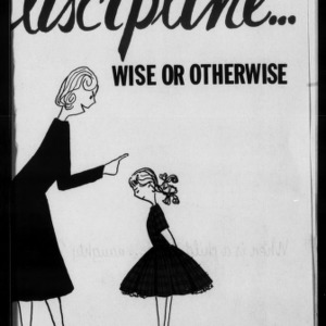 Extension Miscellaneous Pamphlet No. 155: Discipline: Wise or Otherwise