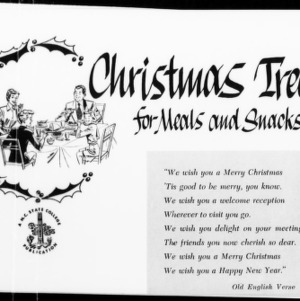 Miscellaneous Pamphlet No. 177: Christmas Treats for Meals and Snacks