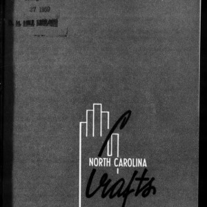 Miscellaneous Pamphlet No. 188: North Carolina Crafts: Braided Rugs