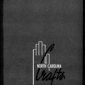 Miscellaneous Pamphlet No. 189: North Carolina Crafts: Hooked Rugs
