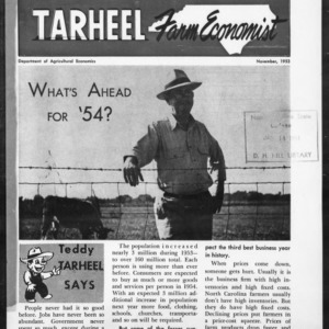 Tarheel Farm Economist, November 1953