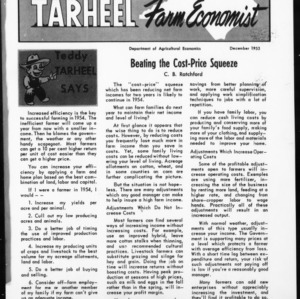 Tarheel Farm Economist, December 1953