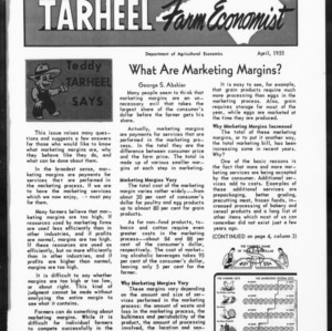 Tarheel Farm Economist, April 1955