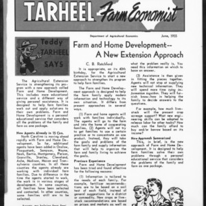 Tarheel Farm Economist, June 1955