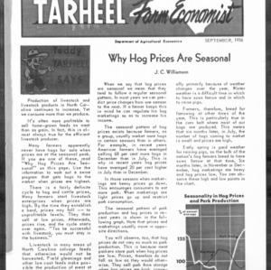 Tarheel Farm Economist, September 1956