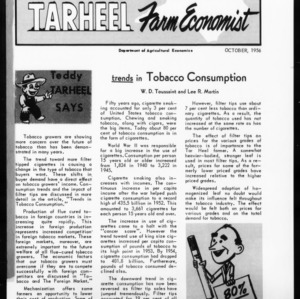 Tarheel Farm Economist, October 1956