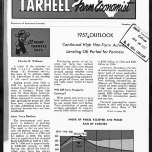 Tarheel Farm Economist, December 1956