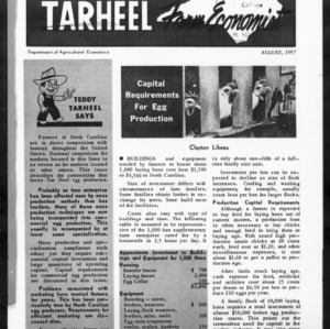 Tarheel Farm Economist, August 1957