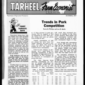 Tarheel Farm Economist, October 1957