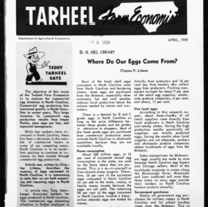 Tarheel Farm Economist, April 1959