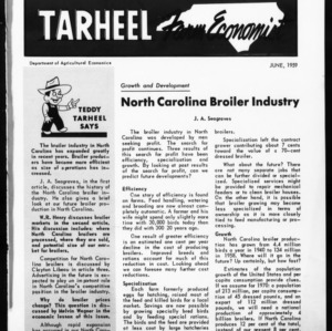 Tarheel Farm Economist, June 1959