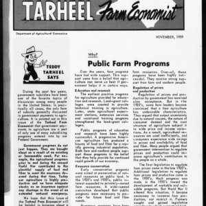 Tarheel Farm Economist, November 1959