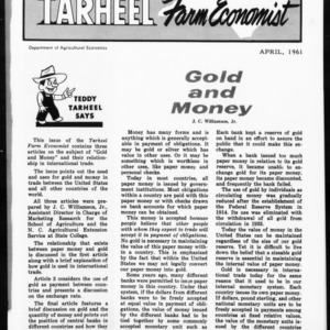 Tarheel Farm Economist, April 1961