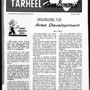 Tarheel Farm Economist, October 1961