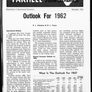 Tarheel Farm Economist, December 1961